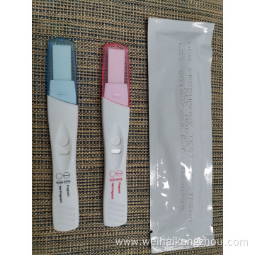 home pregnancy test midstream with 8.0mm inner strip